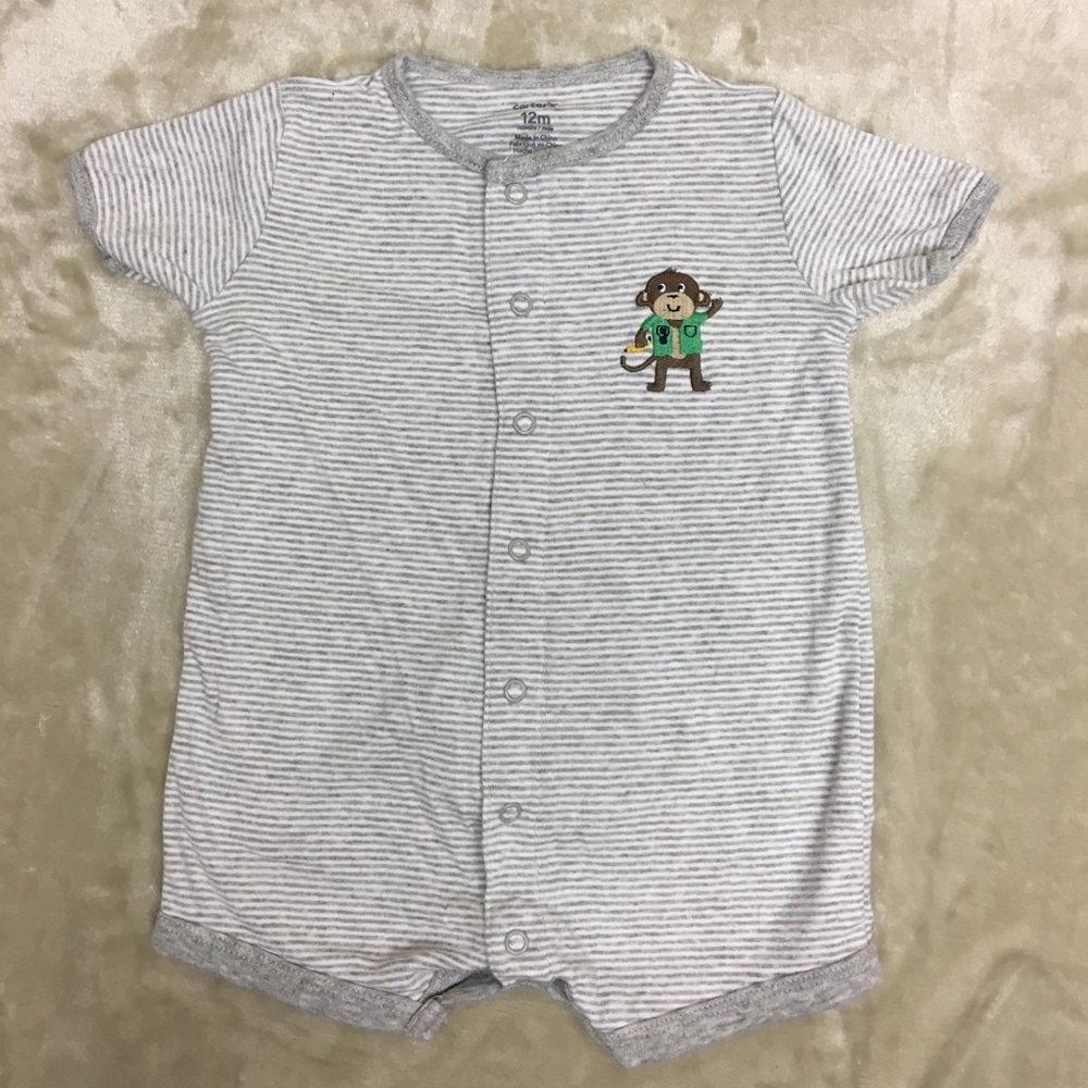 4 Carter’s Baby Rompers - Picture 5 of 8